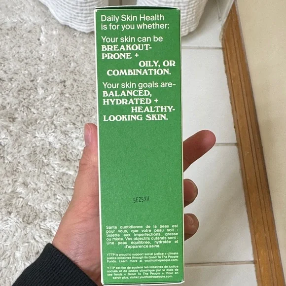 Youth to the People Superfood Cleanser and Moisture Cream Set - Green and White - Picture 3 of 4